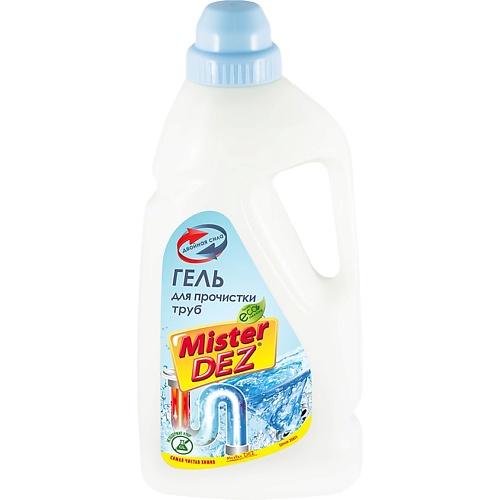 

MISTER DEZ Eco-Cleaning Гель для прочистки труб "Двойная сила" 1000.0, Eco-Cleaning Гель для прочистки труб "Двойная сила"