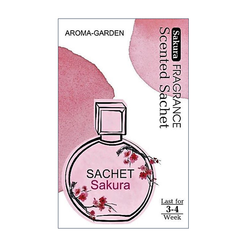

AROMA-GARDEN Ароматизатор-САШЕ Домашний аромат Сакура, Ароматизатор-САШЕ Домашний аромат Сакура