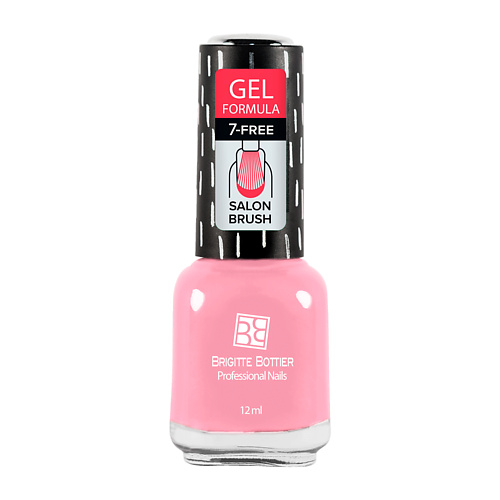 BRIGITTE BOTTIER Лак для ногтей GEL FORMULA тон 01 прозрачный 320₽