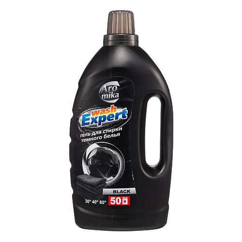 

AROMIKA Гель для стирки черного белья Wash Expert Black 2000, Гель для стирки черного белья Wash Expert Black