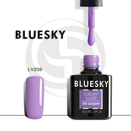 

BLUESKY Гель-лак Luxury Silver LV219, Гель-лак Luxury Silver LV219