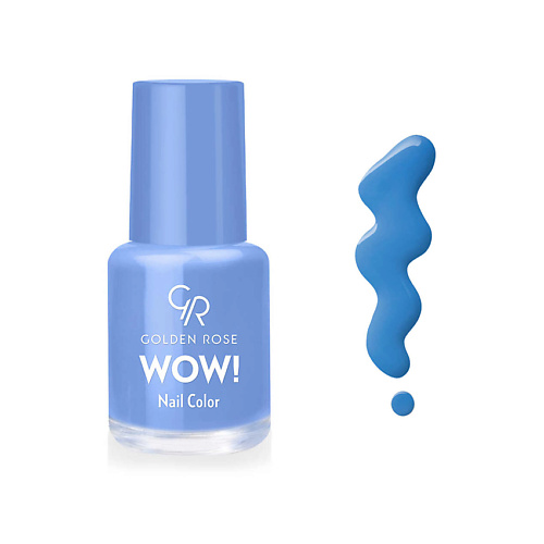 Лак для ногтей GOLDEN ROSE Лак для ногтей WOW! Nail Color Clear