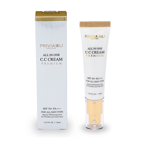 

PRIVIA СС-крем для лица All in one CC Cream, СС-крем для лица All in one CC Cream