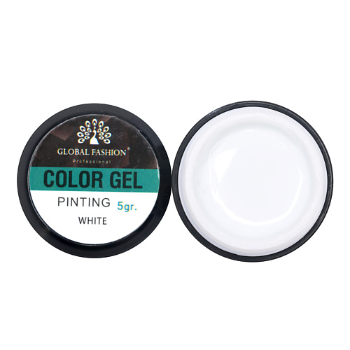 

GLOBAL FASHION Гель Color gel Global белый, Гель Color gel Global белый