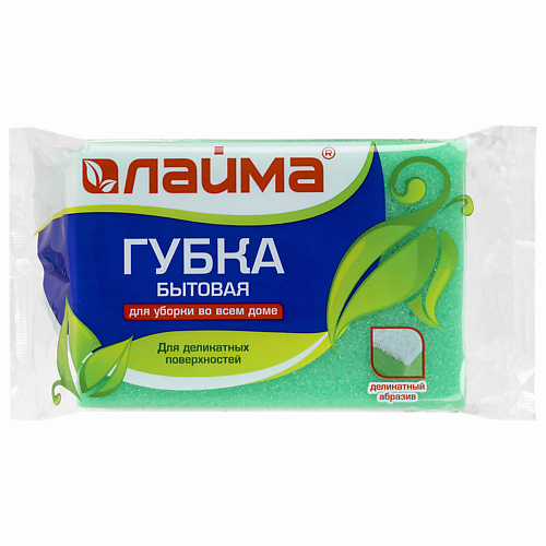 

LAIMA Губка бытовая MEGA профильная К1013, Губка бытовая MEGA профильная К1013