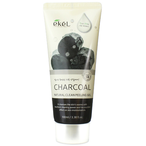 

EKEL Гель для умывания скатка с древесным углем Gel Charcoal 100.0, Гель для умывания скатка с древесным углем Gel Charcoal