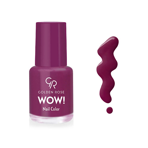 Лак для ногтей GOLDEN ROSE Лак для ногтей WOW! Nail Color Clear