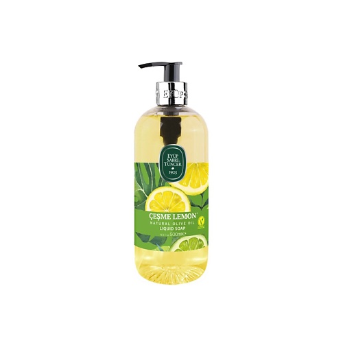 

EYUP SABRI TUNCER Жидкое мыло с маслом оливкового дерева Cesme Lemon Liquid Soap, Жидкое мыло с маслом оливкового дерева Cesme Lemon Liquid Soap