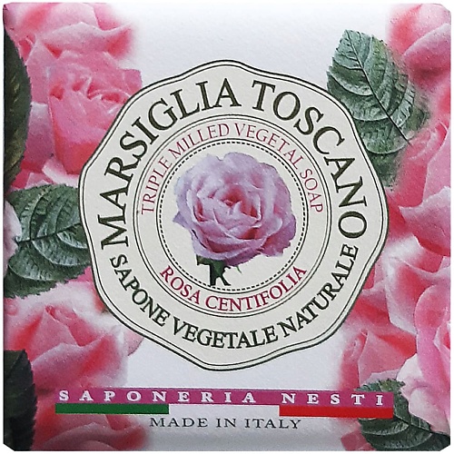 

NESTI DANTE Мыло Marsiglia Toscano Rosa Centifolia, Мыло Marsiglia Toscano Rosa Centifolia