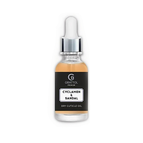 

GRATTOL Масло для кутикулы и ногтей без блеска Cyclamen & Sandal 15, Масло для кутикулы и ногтей без блеска Cyclamen & Sandal