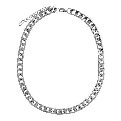 

UVI JEWELLERY Серебристая цепь с панцирным плетением, Серебристая цепь с панцирным плетением