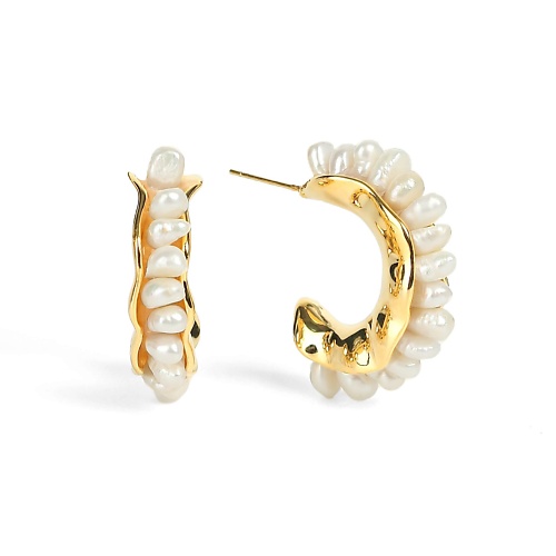

VIAMORE Серьги Aerin hoops, Серьги Aerin hoops