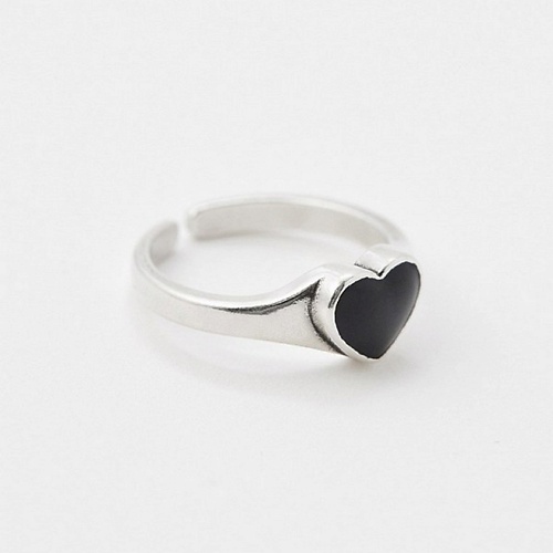 

BOCCIOLO Кольцо HEART BLACK 1.0, Кольцо HEART BLACK