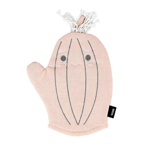 

DECO. Мочалка-рукавица для тела кесса funny cactus, Мочалка-рукавица для тела кесса funny cactus