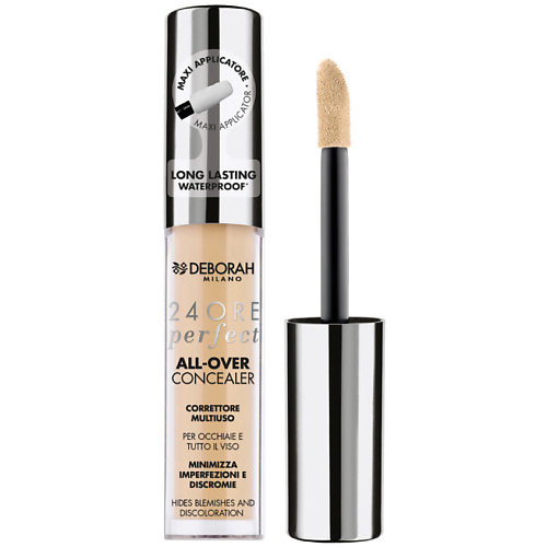 

DEBORAH MILANO Корректор жидкий 24 ORE PERFECT ALL OVER CONCEALER, Корректор жидкий 24 ORE PERFECT ALL OVER CONCEALER
