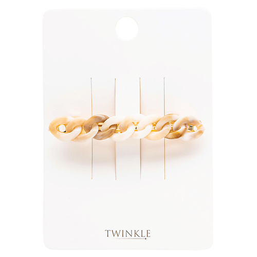 

TWINKLE Заколка для волос BEIGE CHAIN SMALL, Заколка для волос BEIGE CHAIN SMALL