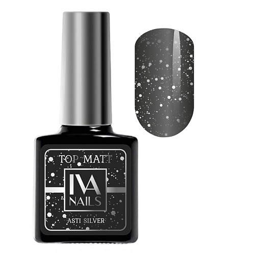 IVA NAILS Матовый топ Gold 80 390₽