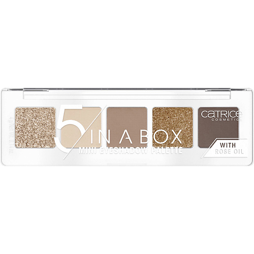 

CATRICE Мини-палетка теней для век 5 In A Box, Мини-палетка теней для век 5 In A Box