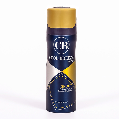 

COOL BREEZE Дезодорант спрей мужской Sport 200.0, Дезодорант спрей мужской Sport