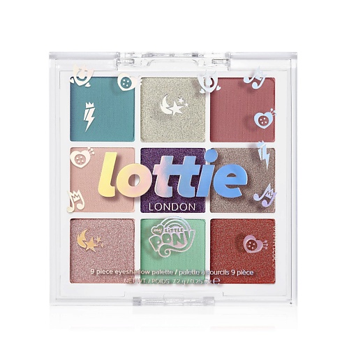

LOTTIE LONDON Палетка теней для век Only Dance On Days, Палетка теней для век Only Dance On Days