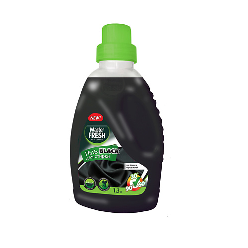 

MASTER FRESH Гель для стирки черного белья Black 1300, Гель для стирки черного белья Black