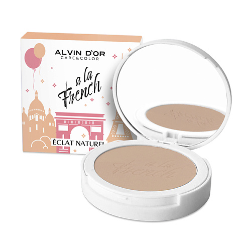 ALVIN D’OR Пудра компактная фиксирующая ECLAT NATUREL A LA FRENCH