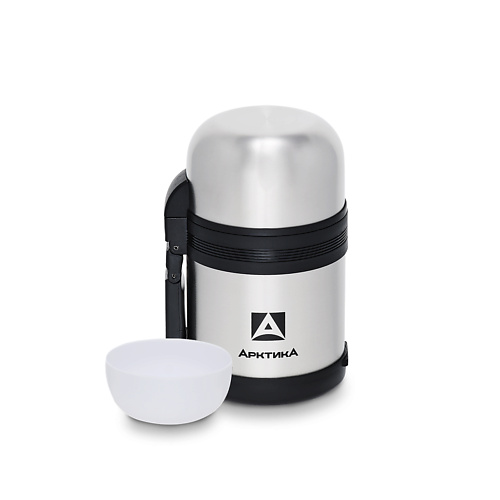 

АРКТИКА Термос для еды 0.6 л с чашками, Термос для еды 0.6 л с чашками