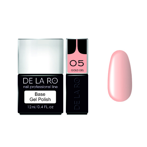

DE LA RO Базовое покрытие для гель-лаков Cold Gel, Базовое покрытие для гель-лаков Cold Gel