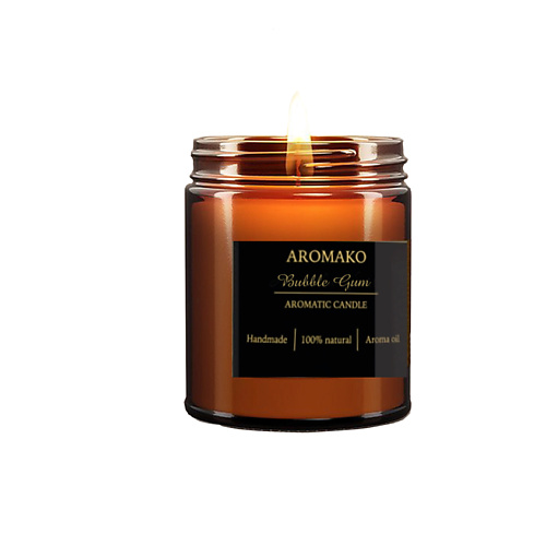 

AROMAKO Свеча"Bubble Gum" 150, Свеча"Bubble Gum"