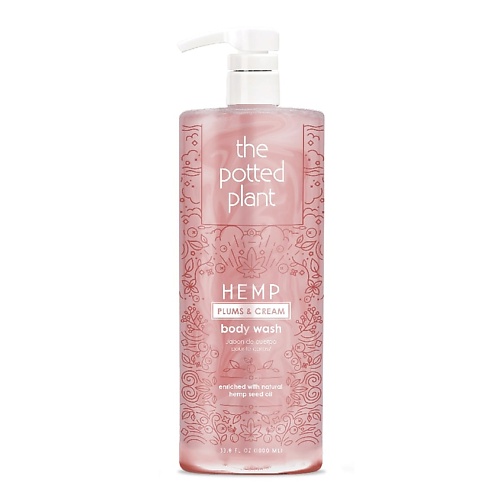 

THE POTTED PLANT Гель для душа Plums & Cream Body Wash 1000.0, Гель для душа Plums & Cream Body Wash