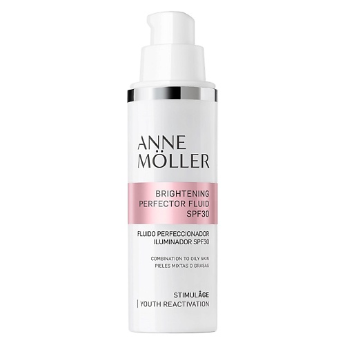 Флюиды для лица  Лэтуаль ANNE MOLLER Флюид для лица Stimulage Brightening Perfector Fluid SPF30