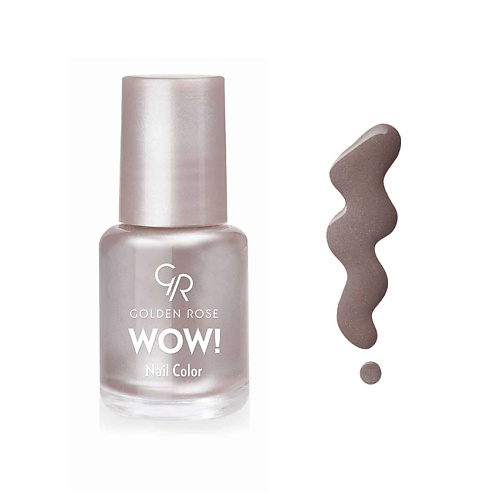 фото Golden rose лак для ногтей wow! nail color clear 6