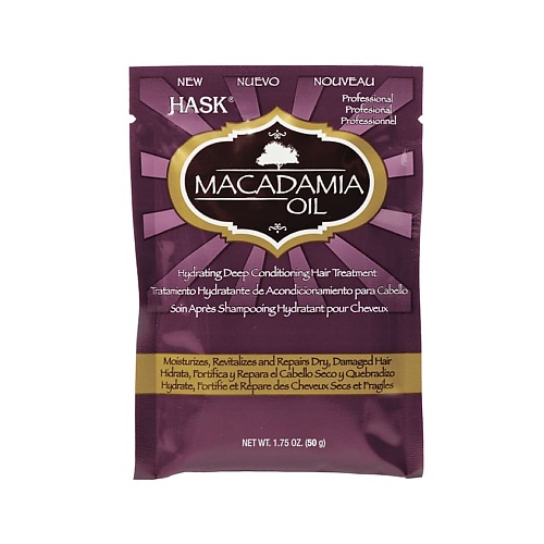 

HASK Маска для волос увлажняющая с маслом Макадамии Macadamia Oil Hair Treatment, Маска для волос увлажняющая с маслом Макадамии Macadamia Oil Hair Treatment
