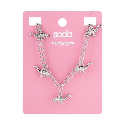 

SODA Ожерелье CHAIN DINOSAURS #sugargem, Ожерелье CHAIN DINOSAURS #sugargem