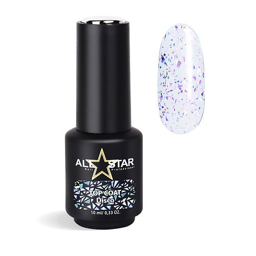 

ALL STAR PROFESSIONAL Глянцевый топ с голографическим эффектом 10.0, Глянцевый топ с голографическим эффектом