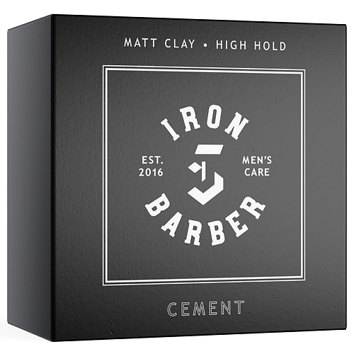 Глина для волос  Лэтуаль IRON BARBER Глина для укладки волос мужская 120