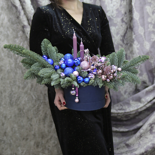 

FLORPRO Новогодняя композиция "Звездная ночь", Новогодняя композиция "Звездная ночь"
