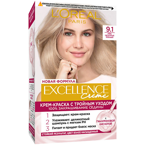 L'ORÉAL PARIS Стойкая крем-краска для волос Excellence Crème