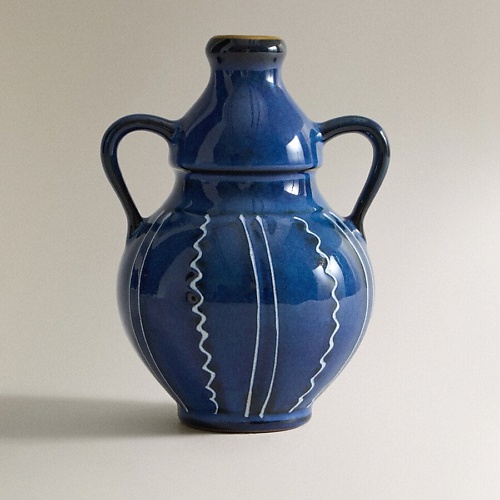 

ZARA HOME Полосатый керамический графин 10 x 15 x 10.6, Полосатый керамический графин 10 x 15 x 10.6