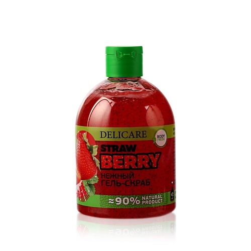 

DELICARE Нежный гель-скраб Strawberry 485, Нежный гель-скраб Strawberry