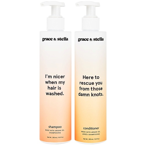 GRACE AND STELLA Шампунь и Кондиционер с маслом Арганы 1500₽