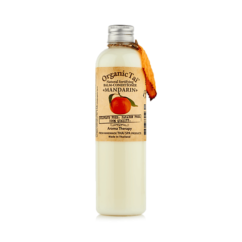 Кондиционер для волос ORGANICTAI Натуральный укрепляющий бальзам-кондиционер «МАНДАРИН»