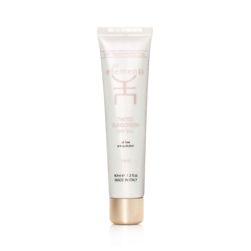 

GLI ELEMENTI Крем солнцезащитный для лица придающий тон Tinted Sunscreen SPF 50+ PA+++, Крем солнцезащитный для лица придающий тон Tinted Sunscreen SPF 50+ PA+++