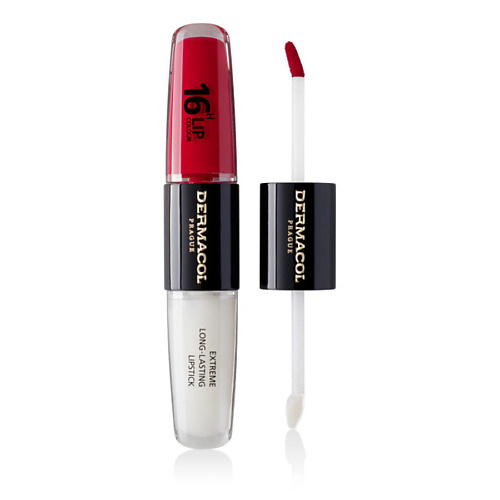 

DERMACOL Стойкая жидкая помада + блеск 16H Lip Color, Стойкая жидкая помада + блеск 16H Lip Color