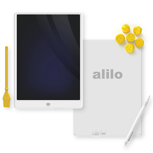 

ALILO Большой космический планшет alilo для рисования 13,5 дюймов со штампиками и стилусами 1.0, Большой космический планшет alilo для рисования 13,5 дюймов со штампиками и стилусами