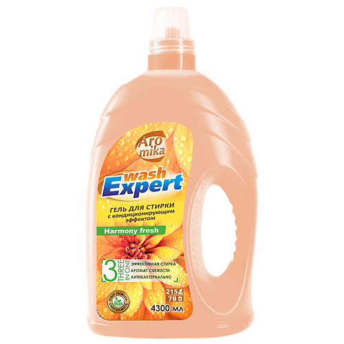 

AROMIKA Гель для стирки 3в1 Wash Expert HARMONY 4300.0, Гель для стирки 3в1 Wash Expert HARMONY