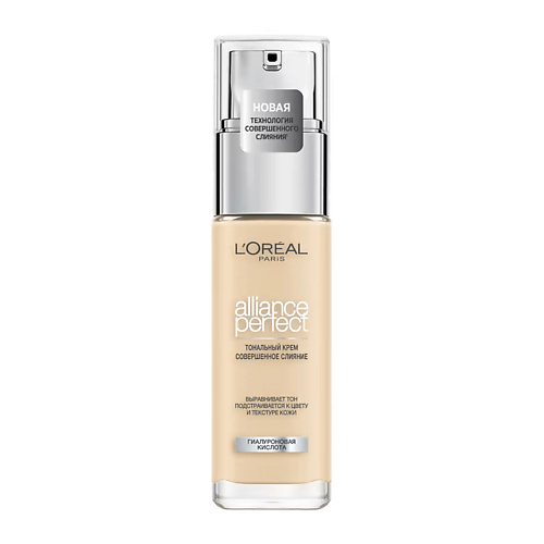 L'ORÉAL PARIS Тональный крем Совершенное слияние, выравнивающий и увлажняющий Alliance Perfect Тональные средства