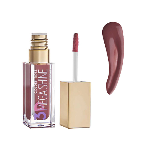 

GOLDEN ROSE Блеск для губ 3D Mega Shine Lipgloss, Блеск для губ 3D Mega Shine Lipgloss