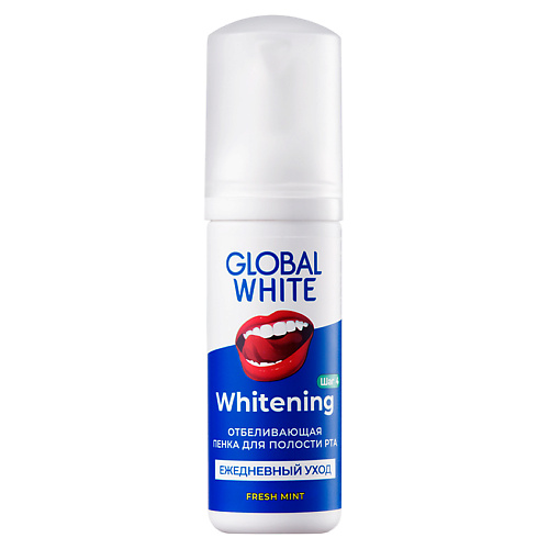 

GLOBAL WHITE Пенка отбеливающая с экстрактом папайи Whitening Fresh Mint, Пенка отбеливающая с экстрактом папайи Whitening Fresh Mint