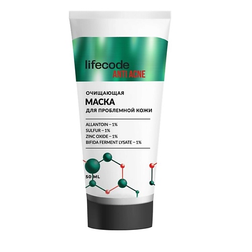 Маска для лица LIFECODE Маска для проблемной кожи Anti Acne для лица 50.0